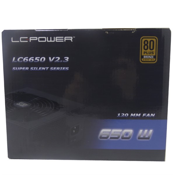 LC-Power 650W LC6650 V2.3 14cm Lüfter Netzteil