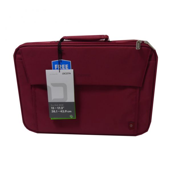 Dicota Eco Multi Base Notebook Tasche 38,10-43,94cm 15&quot;-17,3&quot; Rot