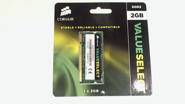 2GB Corsair SO-DIMM DDR2 / 800Mhz Speicher VS2GSDS800D2