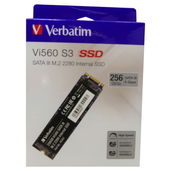 Verbatim Vi560 S3 SSD 256GB m.2 Sata
