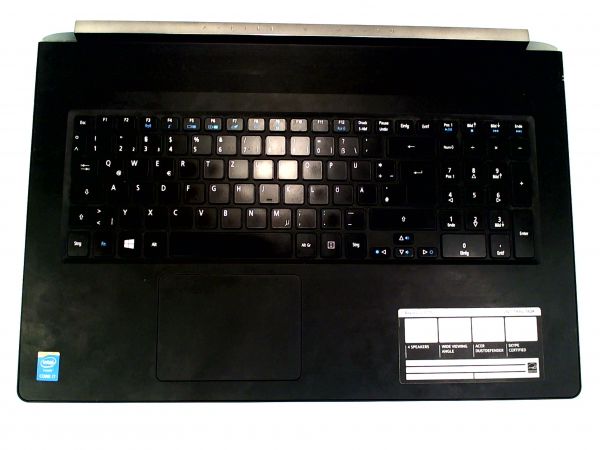 Tastatur für Acer Aspire V17 Nitro Keyboard inkl. Topcase DE (deutsch)