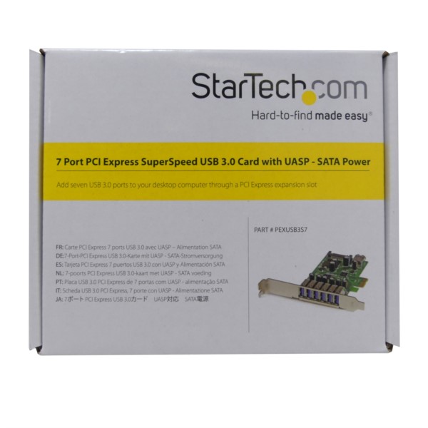 StarTech.com 7Port-PCIE USB3.0-Card R