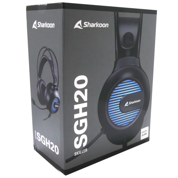 Headset Sharkoon Skiller SGH20 Black
