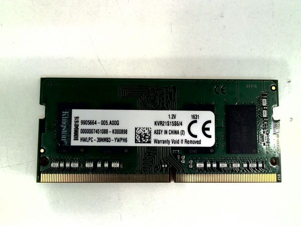 4GB Kingston SO-DIMM DDR4/2133MHz Speicher KVR21S15S6/4