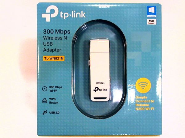 W-Lan USB Adapter TP-LINK 300MBps TL-WN821N
