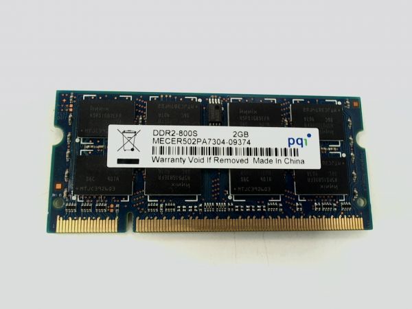 2048MB 2GB PQI DDR2-800S SO-Dimm MECER502PA7304-09374