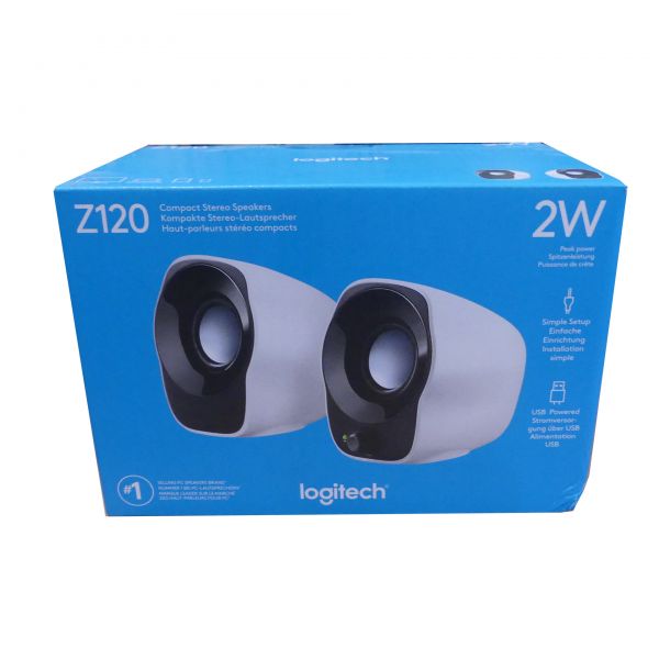 Logitech Z-120 2.0 Lautsprecher Speaker