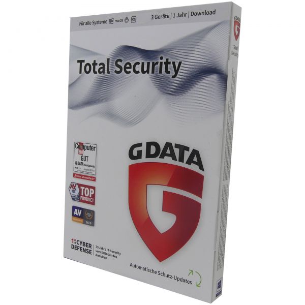 G Data Total Security 3 Geräte Retail Vollversion