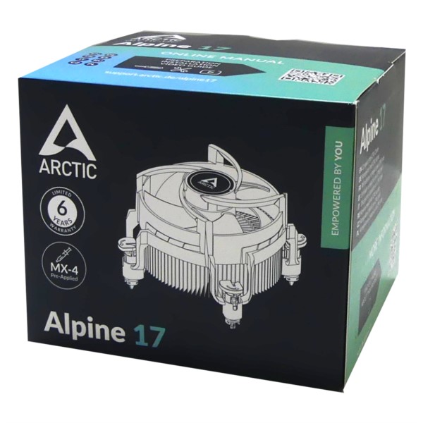 ARCTIC Kühler Alpine 17 / Intel 1700 - 95W