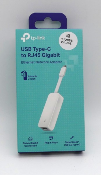 TP-Link USB-C 3.0 Ethernet Adapter UE300C LAN 10/100/1000 MBit/s