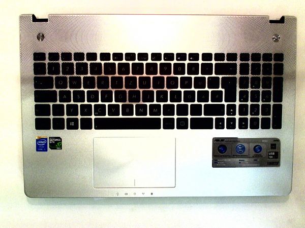 Tastatur für ASUS N56J Keyboard inkl. Topcase DE (deutsch) 13NB03Z1P02011-1