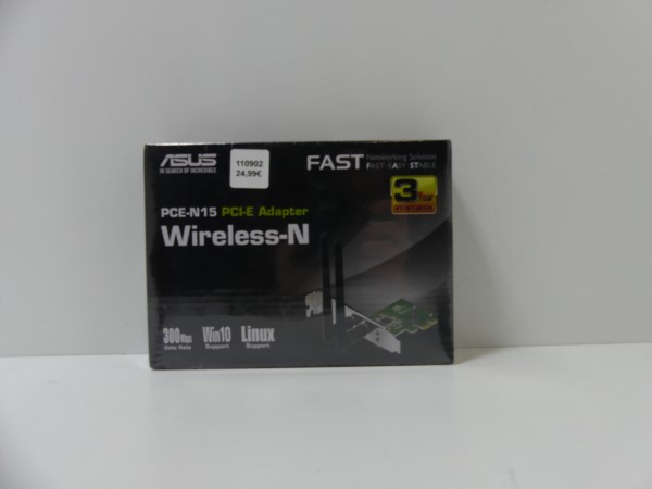Asus PCE-N15 N300 Wlan PCI Karte 300mb 2,4 Ghz R