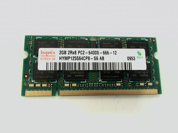 2048MB 2GB hynix DDR2 PC2-6400S-666-12 SO-Dimm Arbeitsspeicher