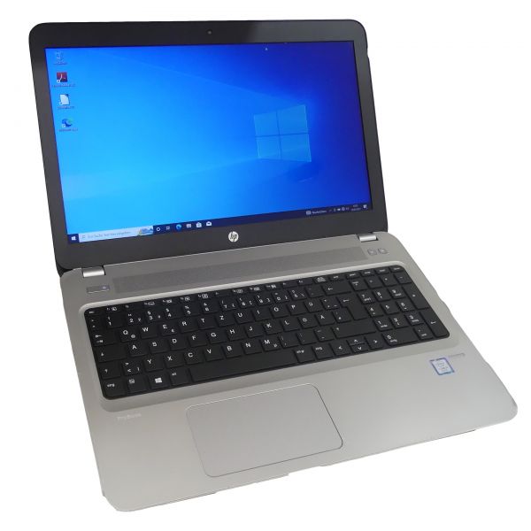 HP ProBook 450 G4 silber, Core i5-7200U, 12GB RAM, 256GB SSD FullHD Windows 10 gebraucht Notebook