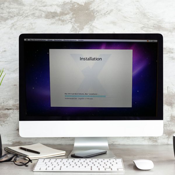 Installation Betriebssystem(OSX) inkl. Updates für iMac