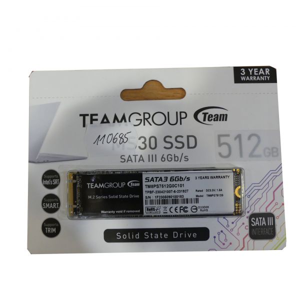 SSD Team MS30 M.2 512GB SATA3 2280 NvmE