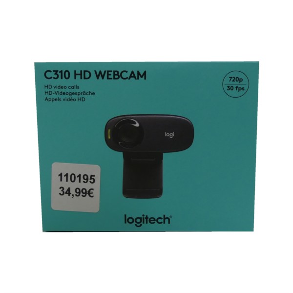 Logitech HD Cam C310 USB Black