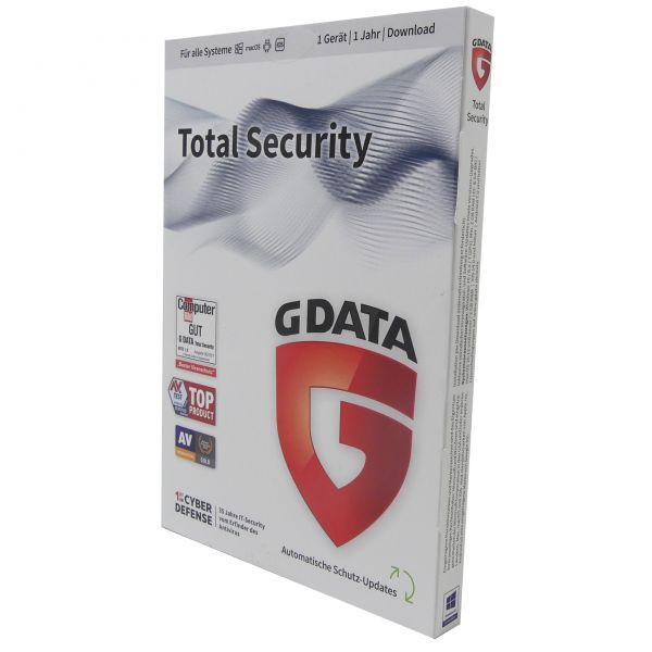 G Data Total Security 1 Gerät Retail Vollversion