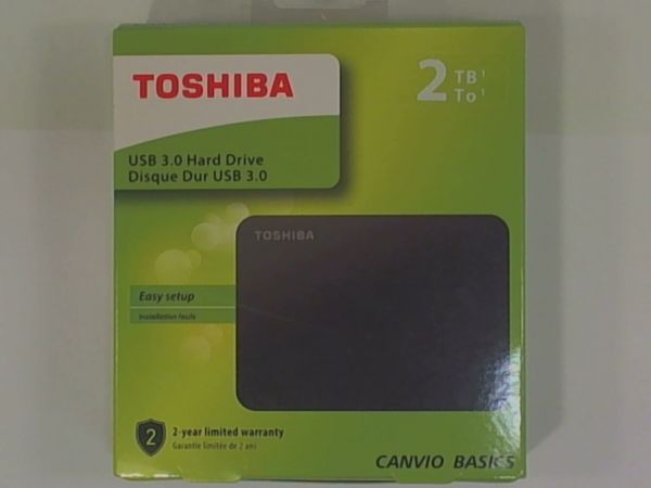 2TB extern USB 3.0 Festplatte Toshiba HDTB420EK3AA 6,35cm(2,5&quot;)