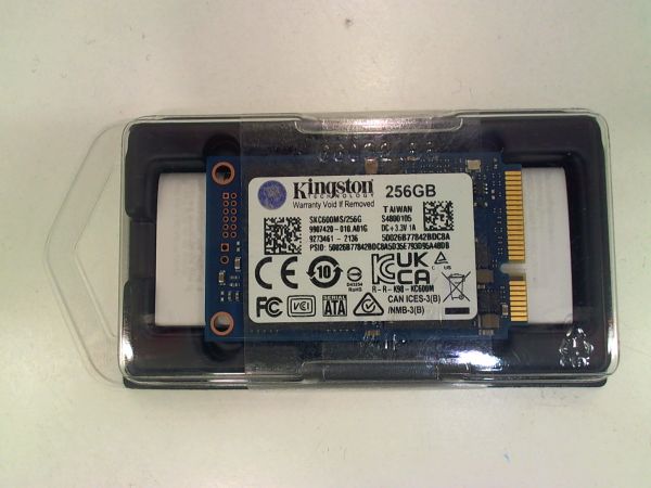 Kingston SSD KC600 256GB mSATA SKC600MS/256GB