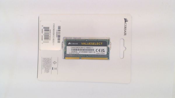 8GB Corsair SO-DIMM DDR3L 1600MHz 1,35 Speicher CMSO8GX3M1C1600C11
