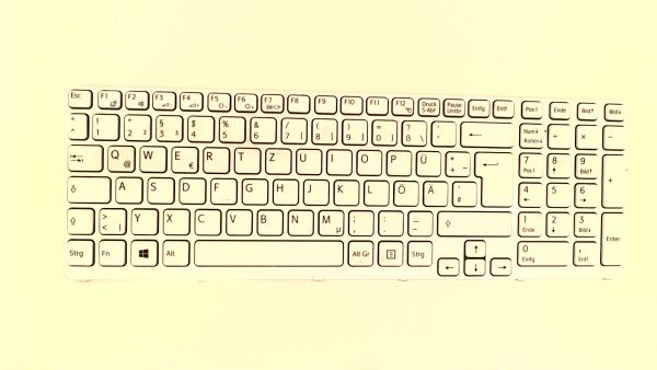 Tastatur für Sony SVE171G12M Notebook Keyboard - gebraucht Artikel -