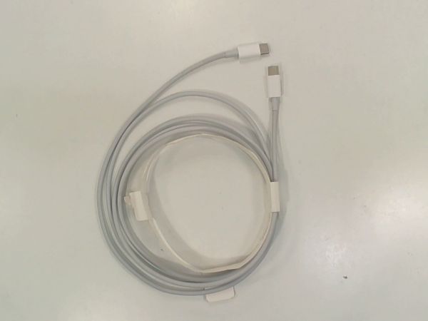 USB-C auf USB-C Stecker auf Stecker Data/Ladekabel 2m weiß für Macbook pro
