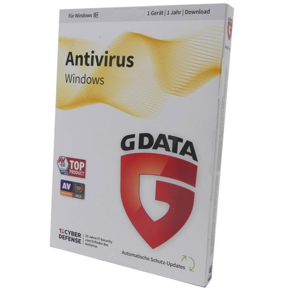 G Data AntiVirus 1PC Retail Vollversion