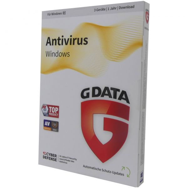 G Data AntiVirus 3 Geräte Retail Vollversion